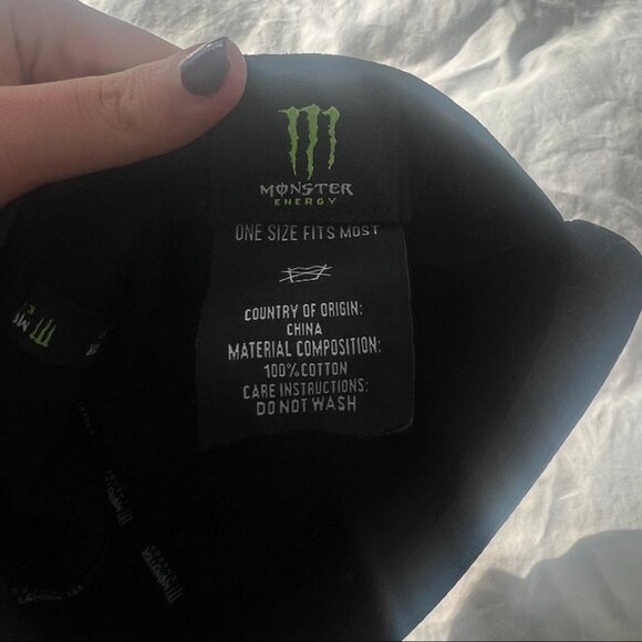 Brand new still in bag Monster Energy hat. Never worn & Brand new - Picture 2 of 2